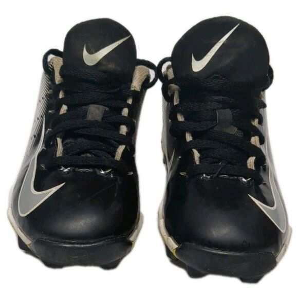 Nike Vapor Youth Football Cleats Size 12C Children Sports Black/ White 12 C - Picture 4 of 11